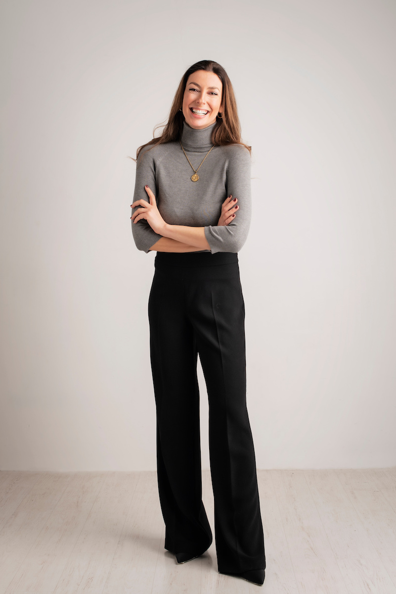 beautiful happy mature woman